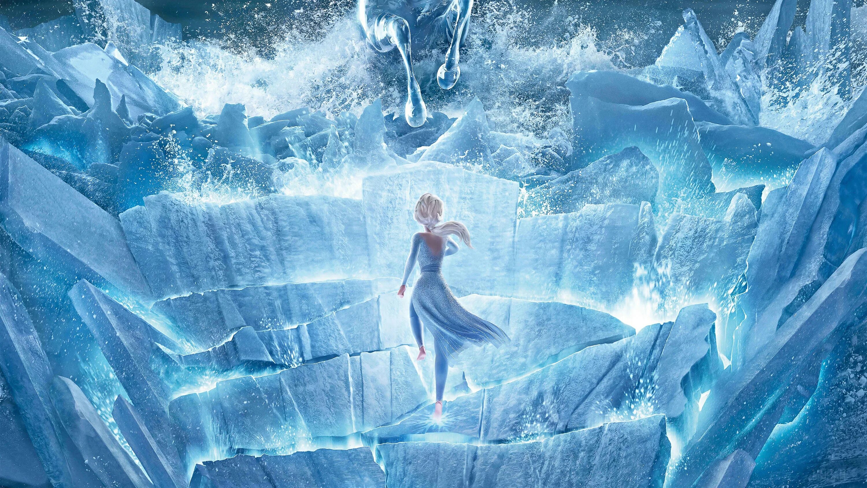 Elsa Холодное сердце 2. Лед 2 хорошего качества 1080