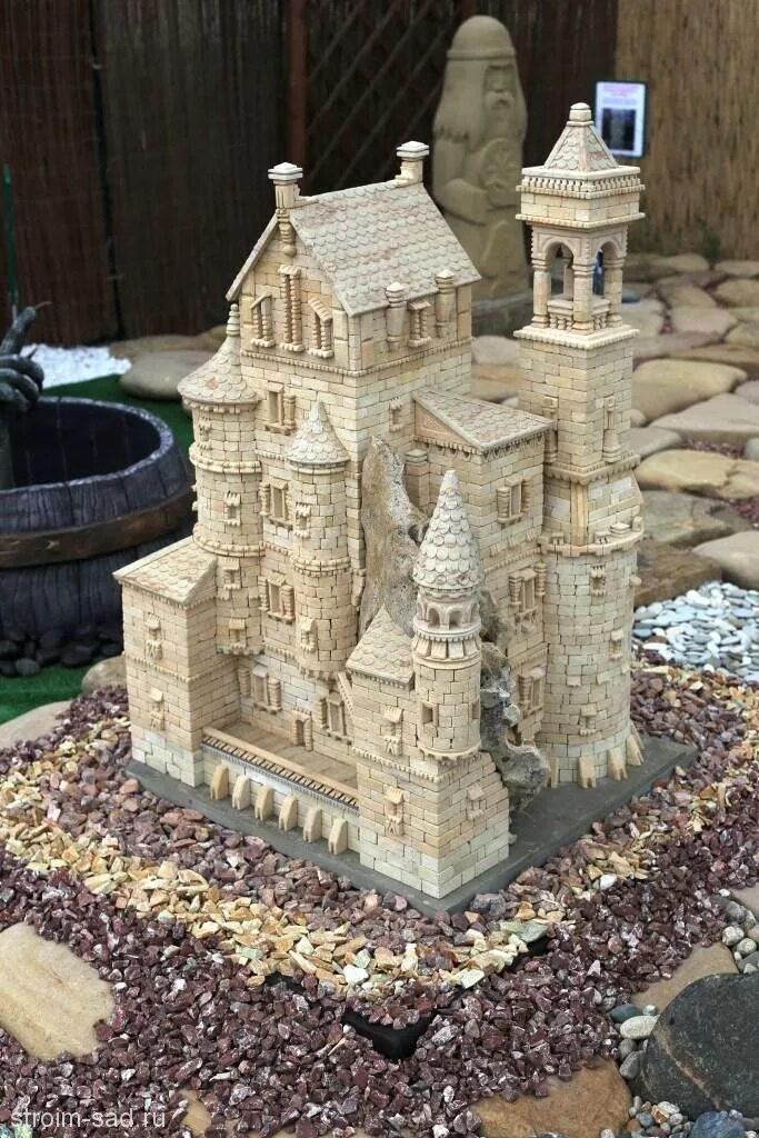 Средневековый рыцарский замок крепость. Макет замка. Игрушечный замок из дерева. Сборная модель alexterra рыцарский замок (1. 02.