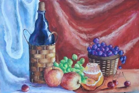 Натюрморт красками