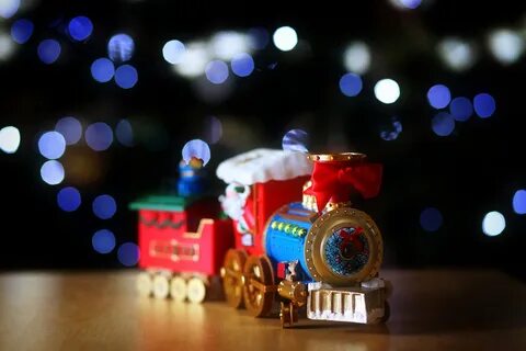 Новогодний поезд фото