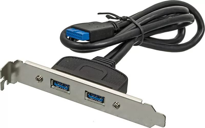 Переходник с юсб 3. 0 bulk (ebrct-2ptrusb2 либо orient c086). 19 pin usb 3. 0 - vga (5201), black. 2.