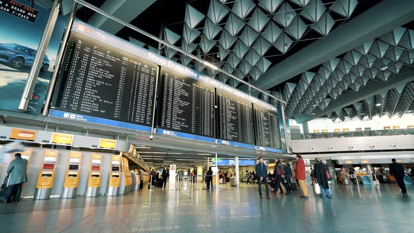Departure hall