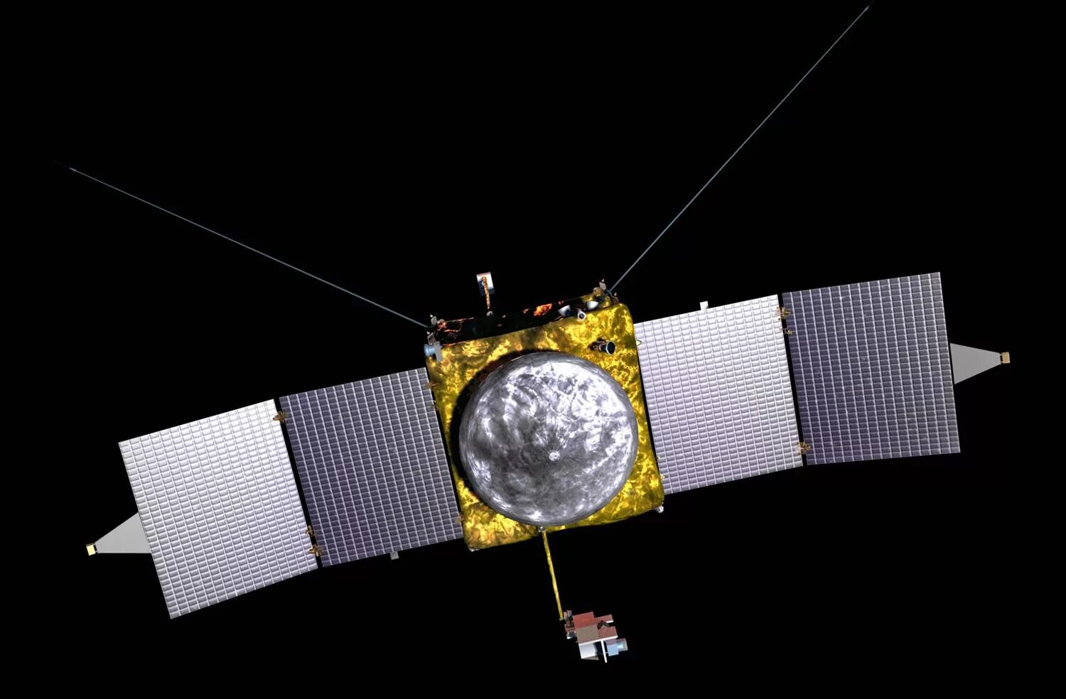 Космический аппарат ставший первым искусственным спутником солнца. Космический аппарат МАВЕН. Спутник Maven Марс. Мангальян космический аппарат. Maven аппарат.