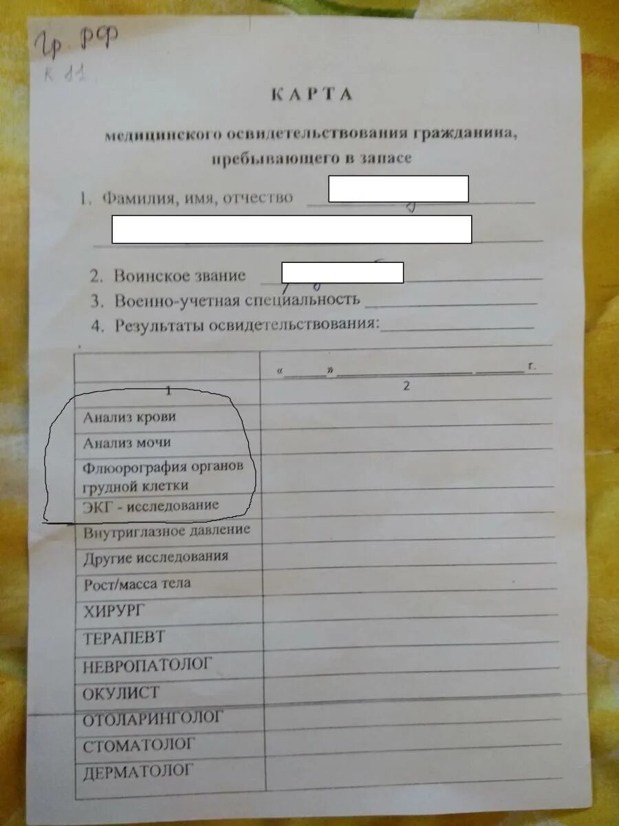 Карта пребывающего в запасе. Обходной лист военкомат медкомиссия. Карта медицинского освидетельствования. Карта медицинскогоосвидительствование. Медицинское освидетельствование гражданина пребывающего в запасе.