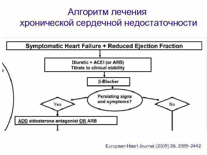 Сердечная недостаточность алгоритмы. Алгоритм лечения хронической сердечной недостаточности. хроническая сердечная недостаточность алгоритм лечения. терапия хсн алгоритм. алгоритм лечения.