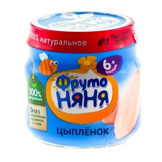 Пюре фрутоняня мясо