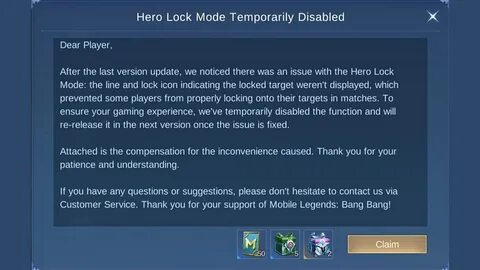 Lock mode
