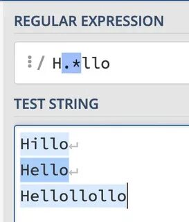 String expression