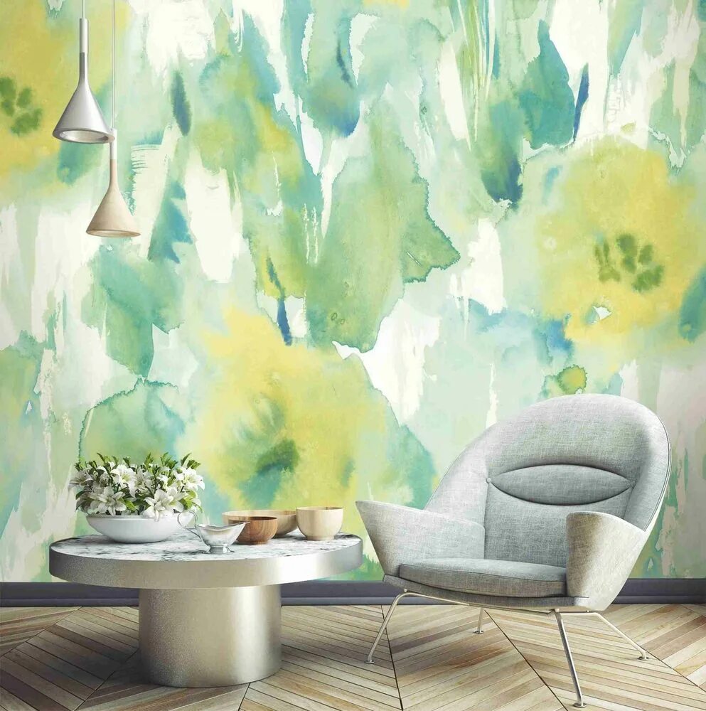 Summer Indulgence Mural by Carol Robinson Wallsauce UK Floral wallpaper bedroom,