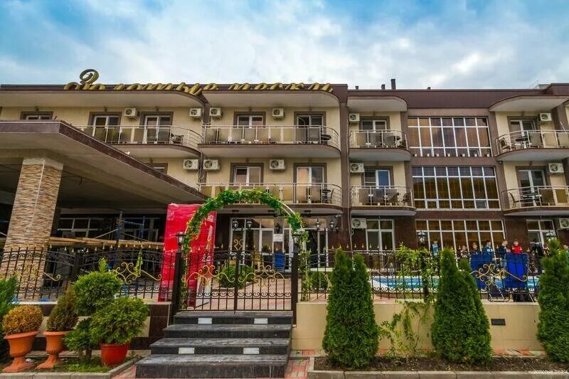 Золотые пески витязево фото Гостиница "Золотые пески" Витязево,пер. ЛОК Витязь, д. 21 официальный сайт: