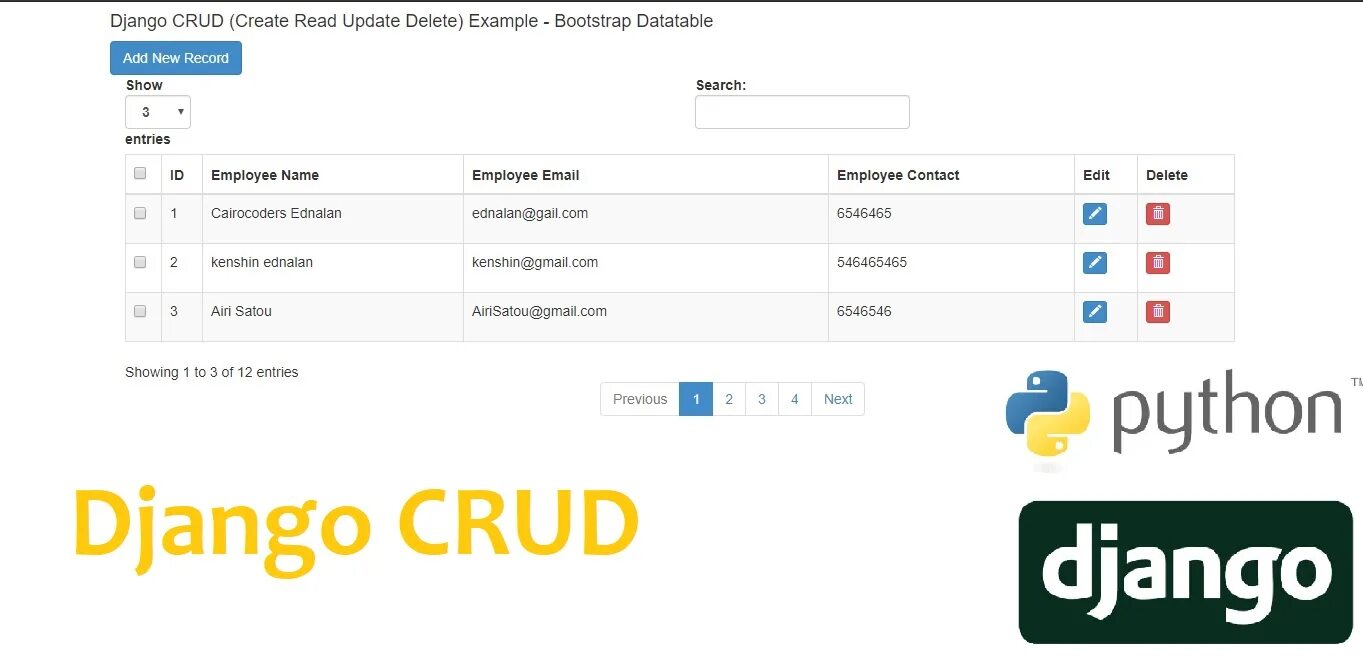 Remove django. Django crud. django crud example. django orm update. crud example in django.