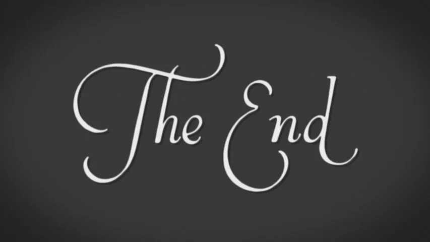The end. The end картинка. The end. The end. Правило at the end и in the end.