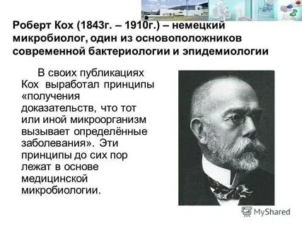 Немецкий ученый кох исследовал инфекционные болезни млекопитающих