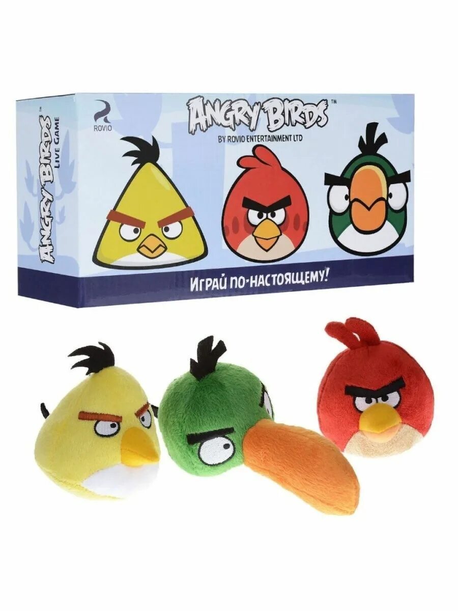 Angry birds store. Набор птичек Angry Birds (Chericole CTC-ab-5). Chericole Angry Birds Birds набор. Angry Birds Бабблз игрушки. Мягкие игрушки Энгри бёрдс.