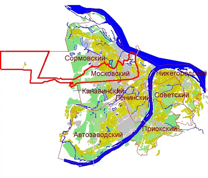 Данные сколько нижний новгород. Карта Нижнего Новгорода по районам города. Нижегородский район Нижний Новгород на карте. Границы Нижегородского района Нижнего Новгорода. Районы Нижнего Новгорода на карте с улицами.
