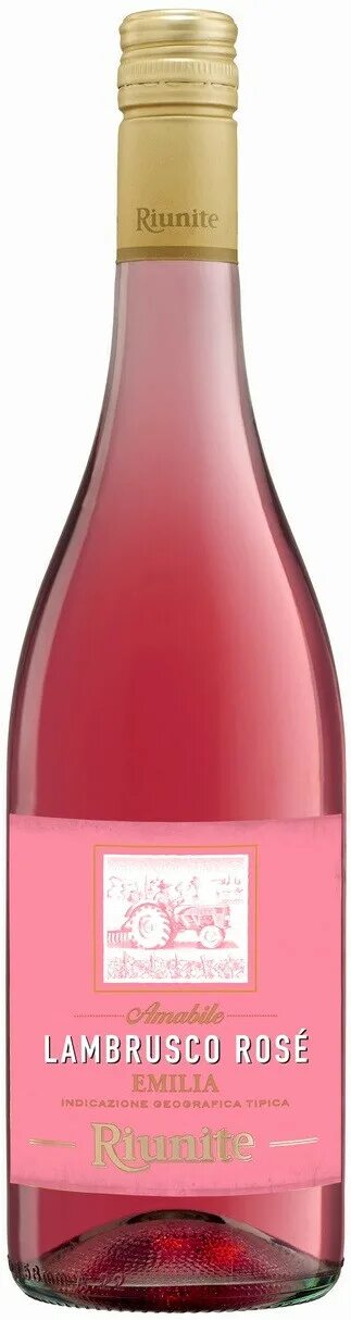 Вино игристое riunite Lambrusco Rose Emilia розовое полусладкое, 0,75 л. Вино игристое riunite Lambrusco Emilia. Riunite lambrusco