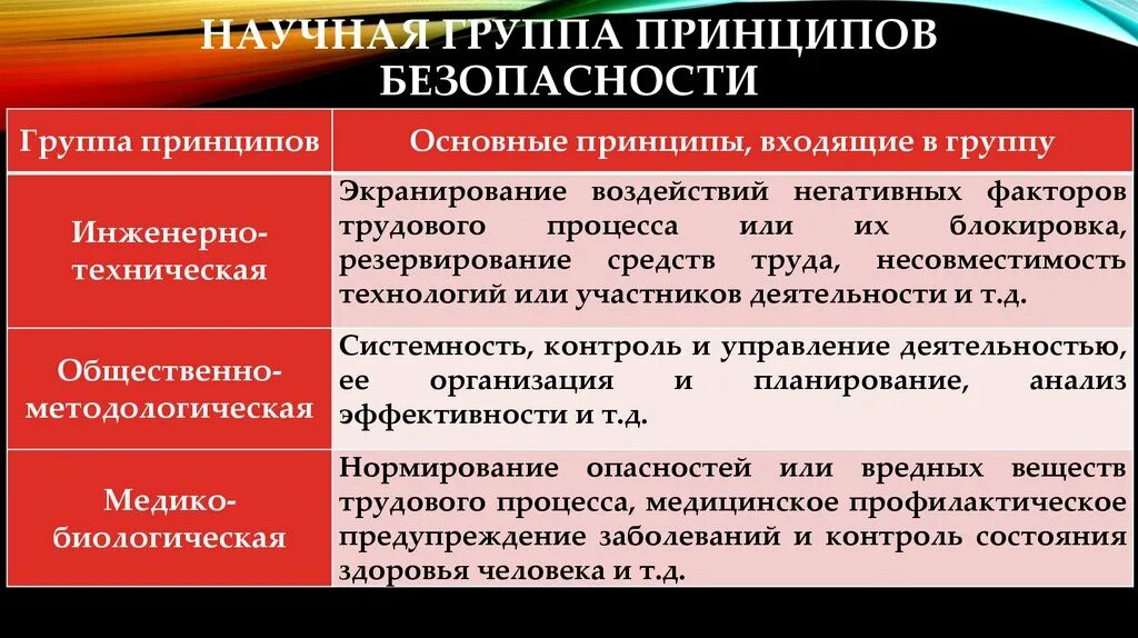 Три группы принципов. Научная группа принципов безопасности. Научная группа принципов безопасности включает. Основные принципы безопасности жизнедеятельности. Организационные принципы БЖД.