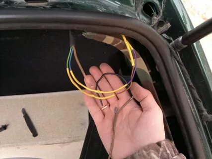 Обогрев заднего стекла джетта