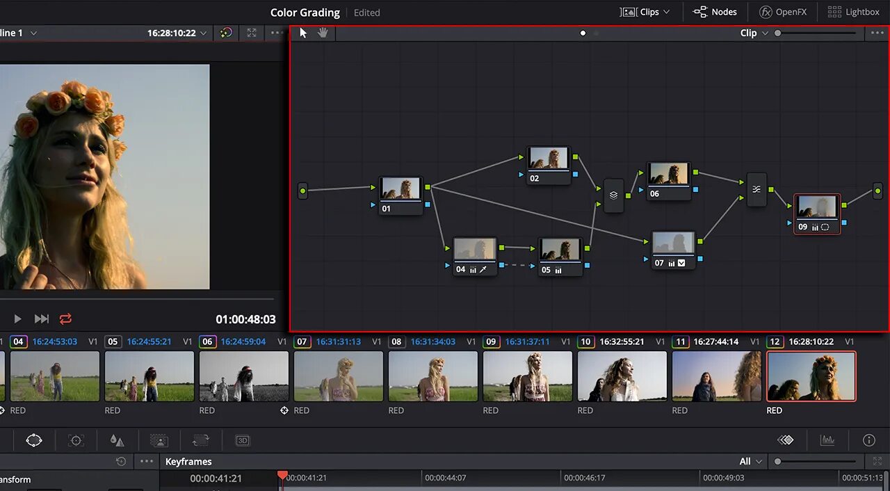Davinci nodes. Вкладка color davinci resolve. да винчи резолв на виндовс. color grading davinci resolve. davinci resolve nodes.
