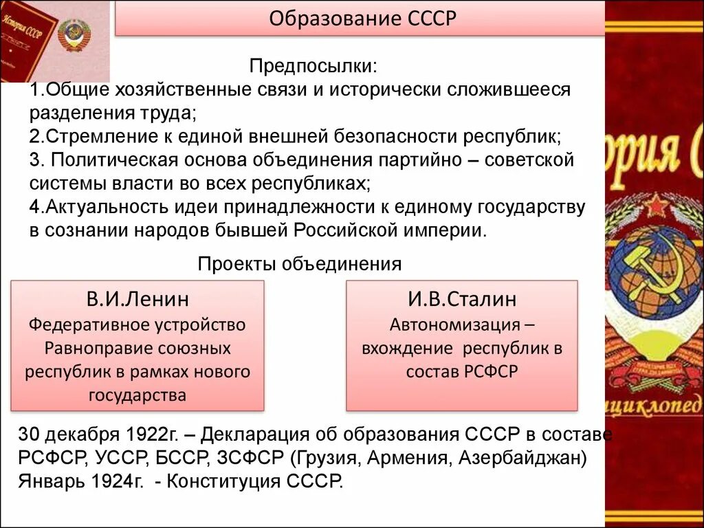 Образование ссср. Образование СССР государства. Образование СССР 1922 причины. Образование СССР 1930. Образование СССР В 1922 Г. И Эволюция государственности СССР.