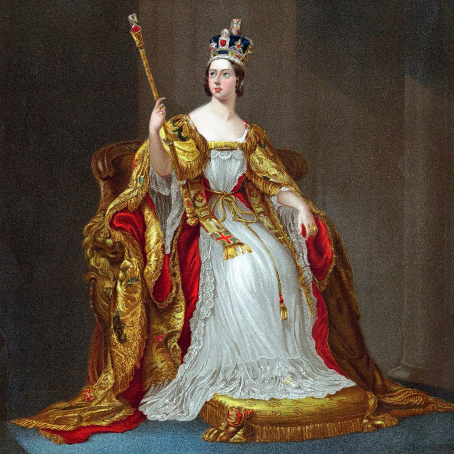 Императрица трон. Императрица трон