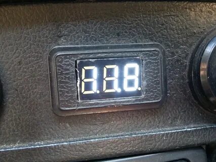 Установка вольтметра