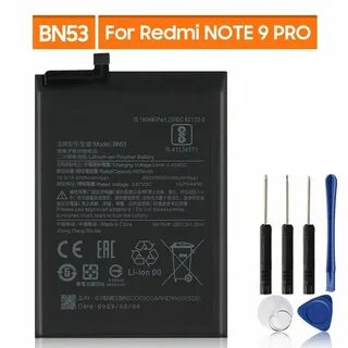 Redmi note 9 pro акб