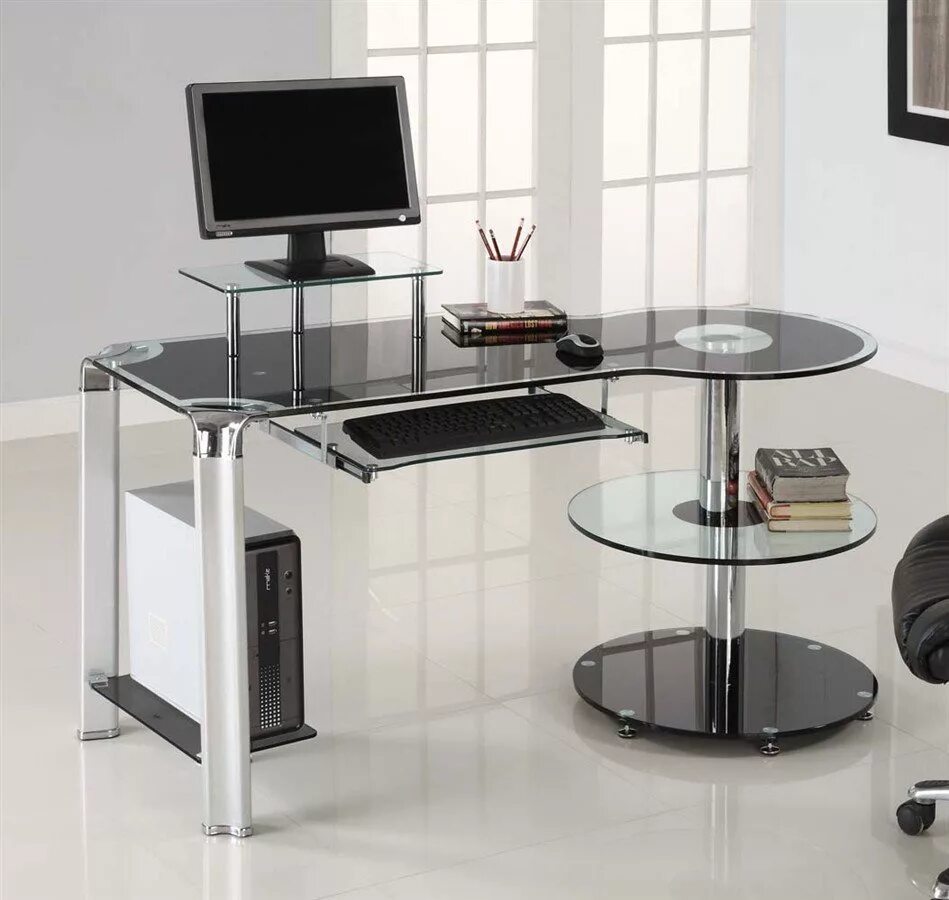 Столик для офиса. Tempered Glass столы стеклянные компьютерные. Компьютерный стеклянный стол g007. Стеклянный компьютерный стол KD-f1062. Стеклянный компьютерный стол икеа.