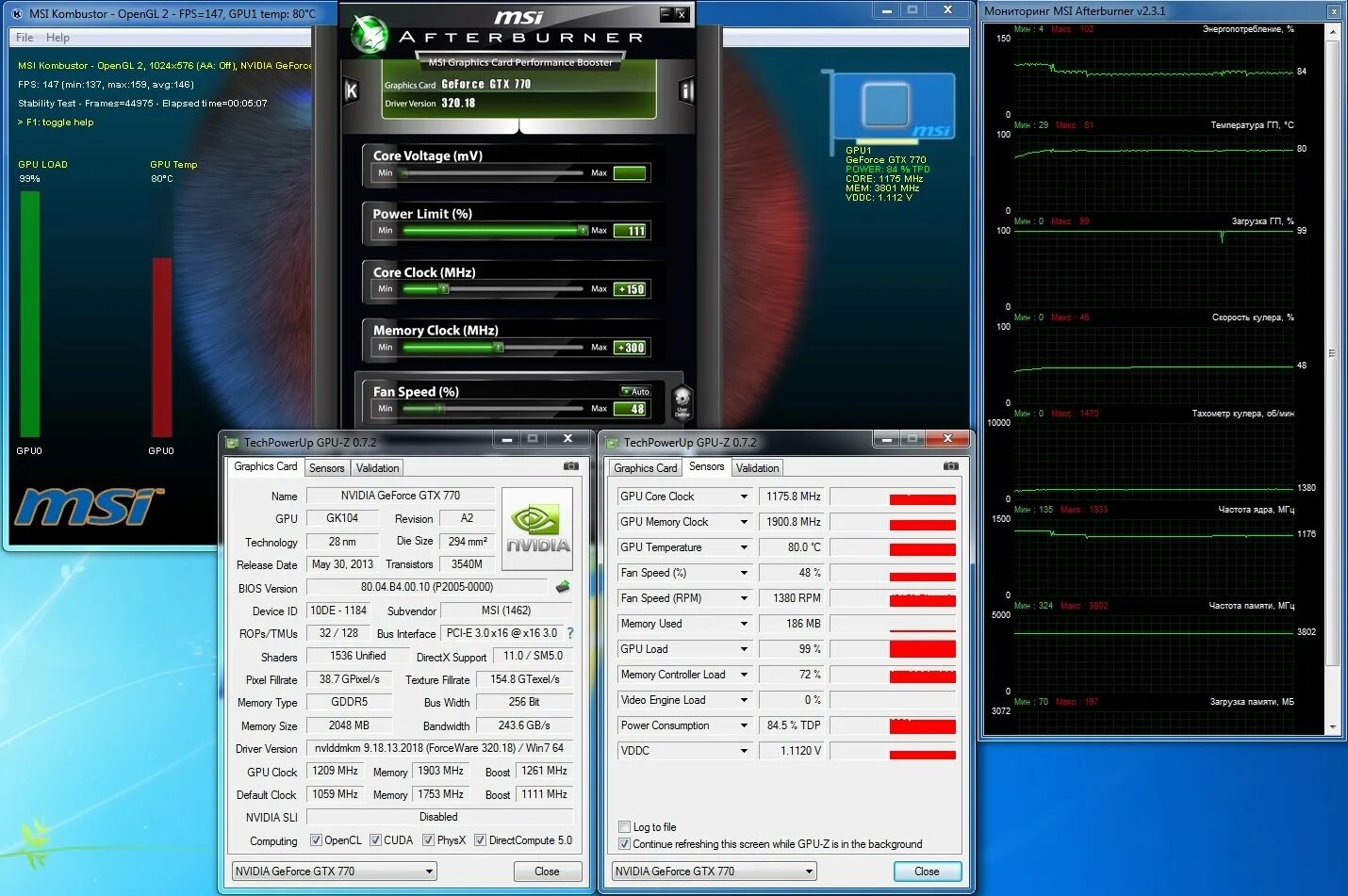 GTX 770 GPU Z. GTX 770 Afterburner. Мониторинг температуры ПК. Проверка температуры ПК. Экран температуры компьютера