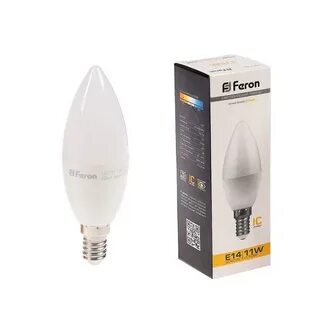 Лампа светодиодная feron e14