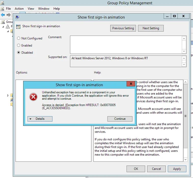 Ошибка скачивания 0x80070005 windows 11. (исключение из hresult: 0x80070005 (e_accessdenied)) docker deskktop. гпо аккаунт. ito gpo.