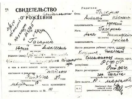 В свидетельстве о рождении пишут национальность