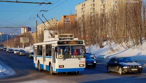 Троллейбус 4 мурманск