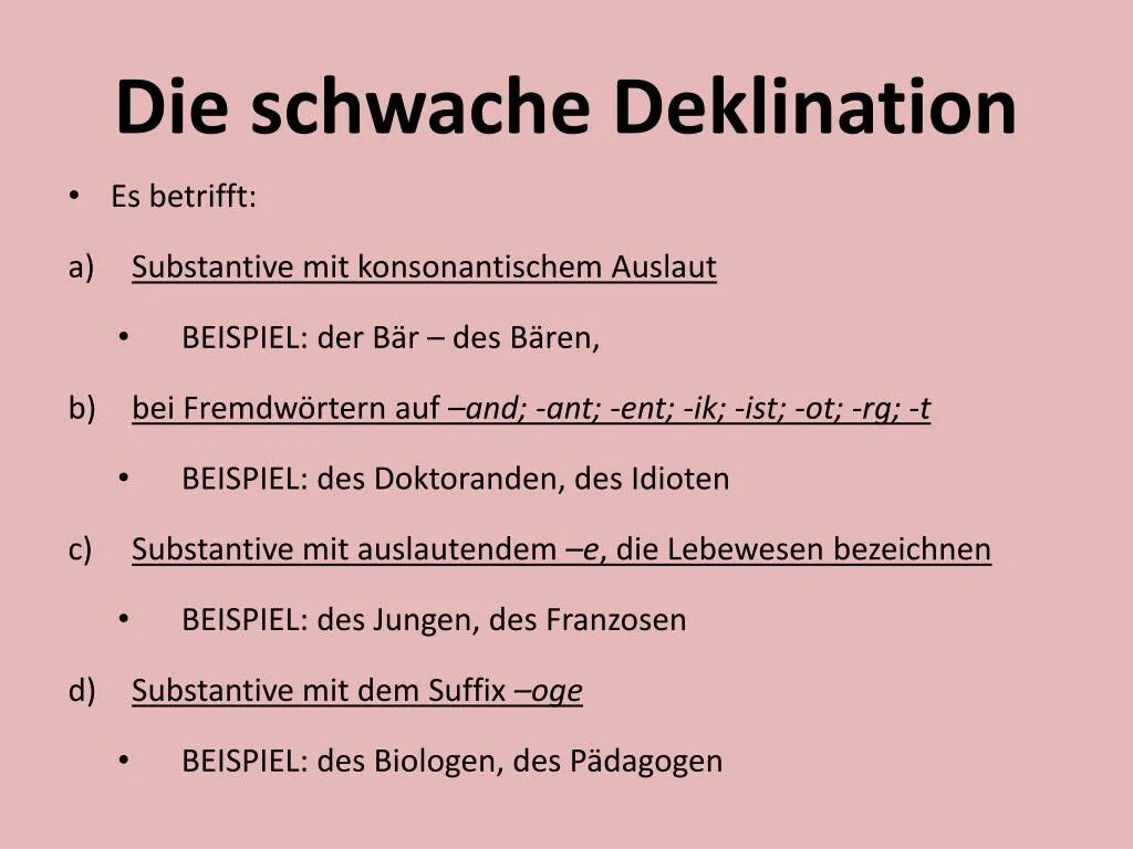 Die Deklination der substantive для детей. Deklination der substantive в немецком. Deklination der substantive правило. Deklination der substantive im singular 6 класс.