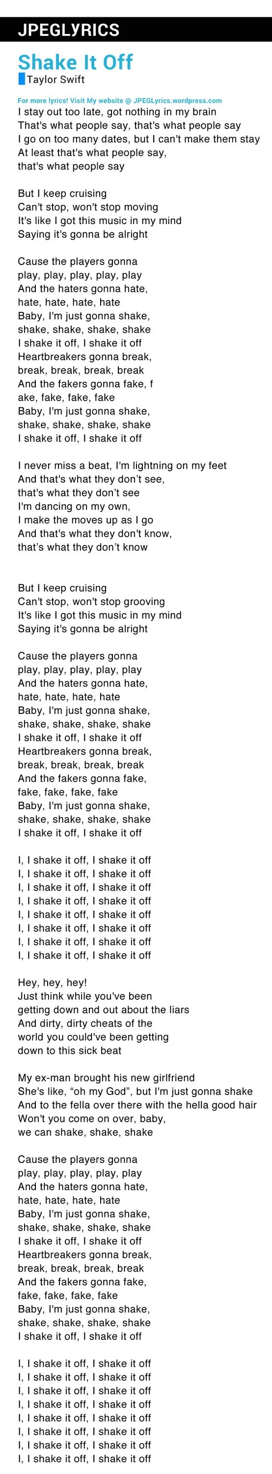 Swift shake it off перевод. Shake it off текст. taylor swift shake it off lyrics. песня shake it off текст. тейлор свифт shake it off текст.