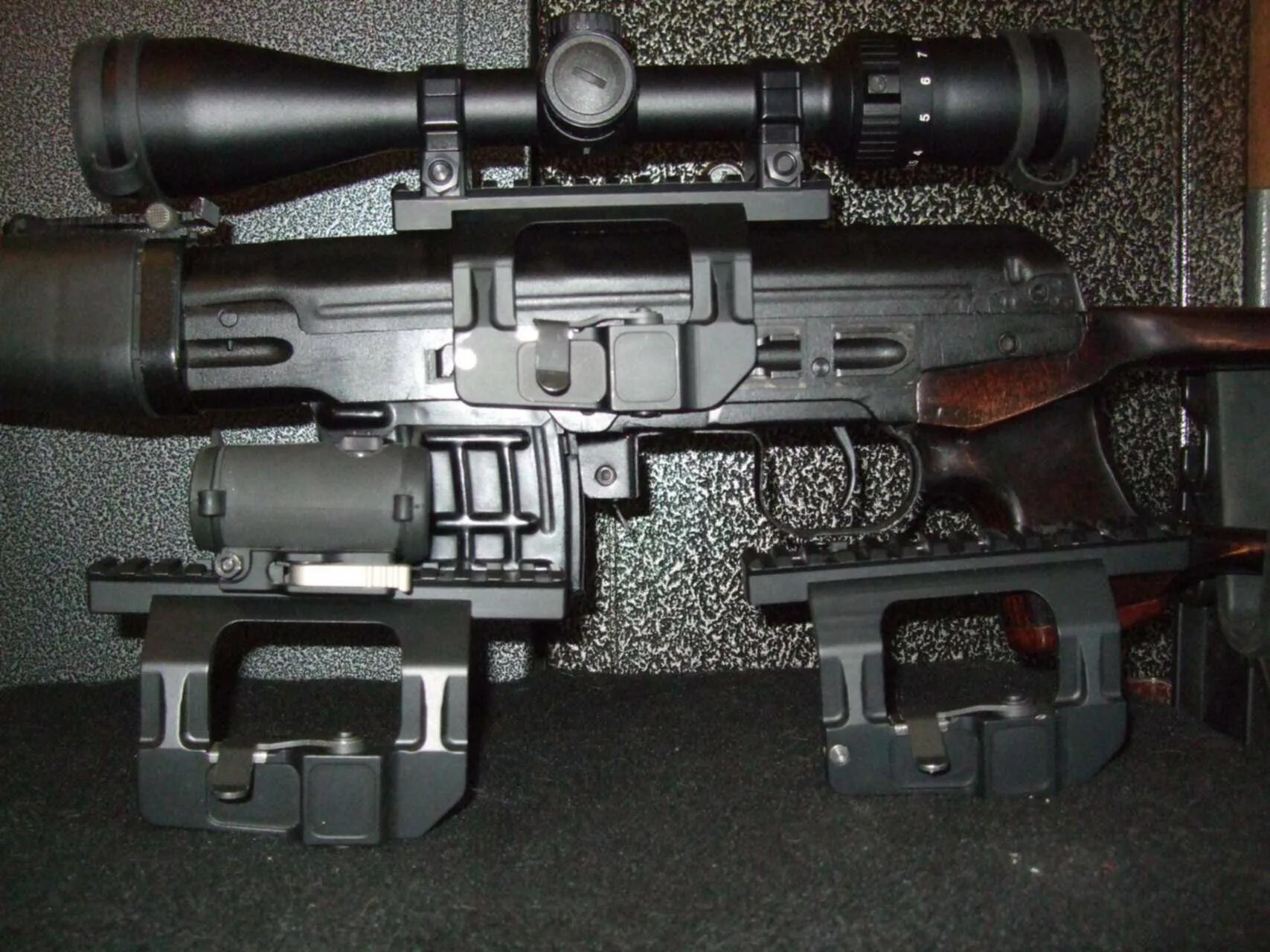 Кронштейн на тигр. Кронштейн саа tactical свд тигр. кронштейн на тигр caa. коллиматор на тигр 308. свд тигр с оптикой.