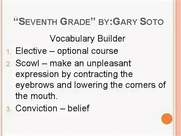 Biographies 7 grade