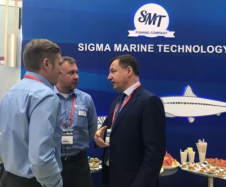 Национальный стенд России на выставке China Fisheries and Seafood Expo (КНР, Цин