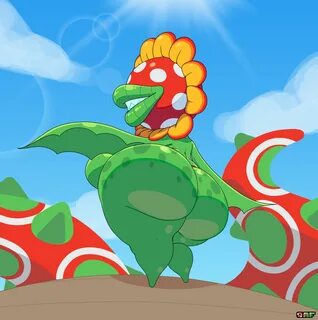 nsfwoaf, petey piranha, piranha plant, mario (series), nintendo, super mari...