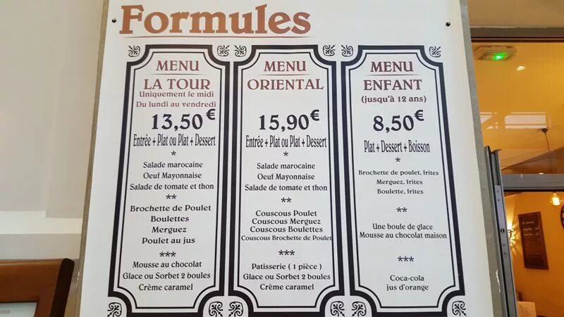 Говорящая среда меню. Меню ресторана во франции. Меню французской кофейни. Le menu. Le menu проект.