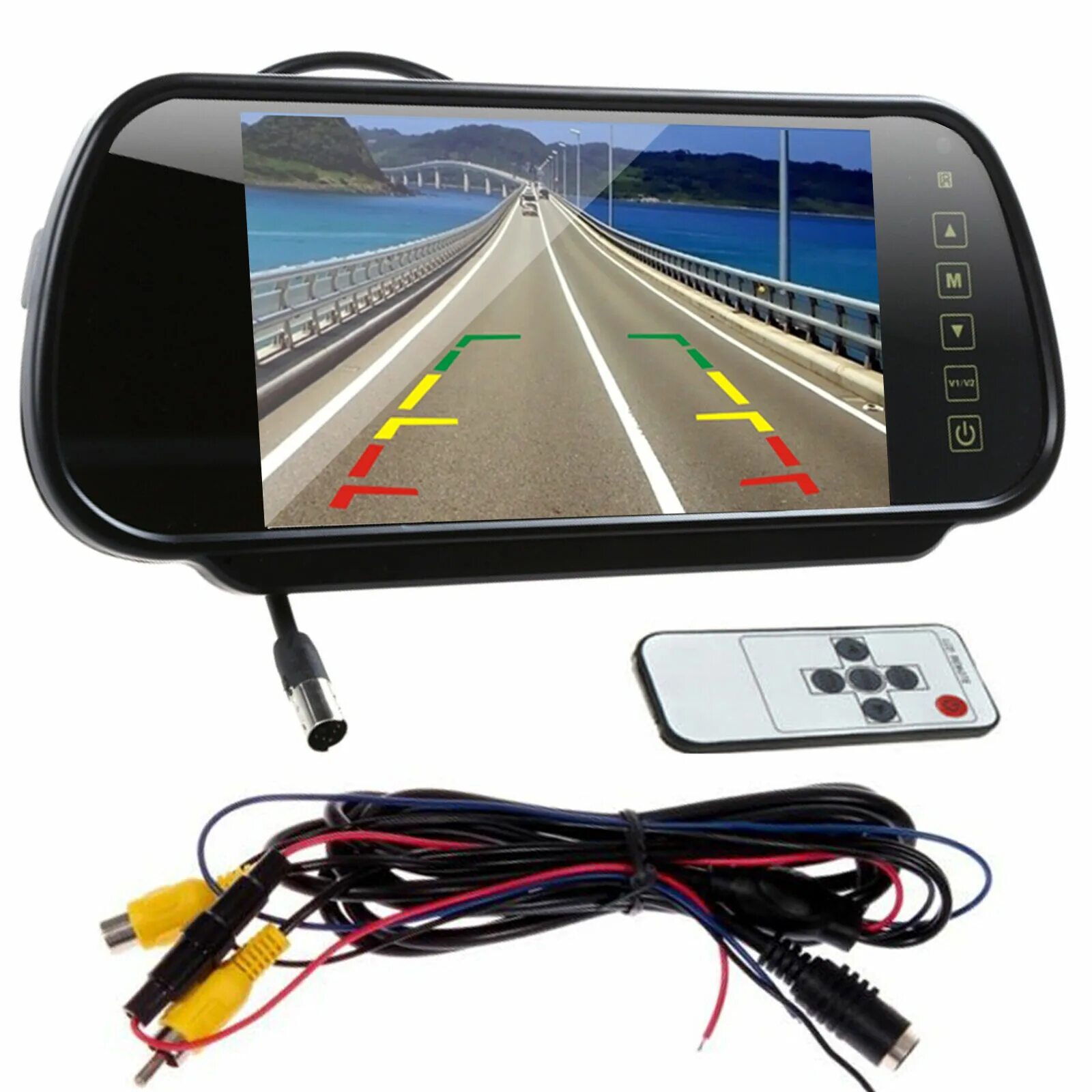 Задняя камера для автомобиля с монитором. Car Rearview TFT LCD Monitor. Монитор автомобильный 7 дюймов Rear view. Монитор TFT LCD 7 дюймов. Автомобильный зеркало монитор 7 дюймов LR.