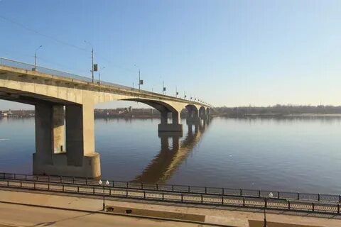 Октябрьский мост ярославль