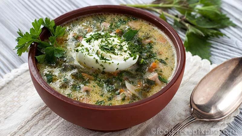 Как сварить щи из крапивы