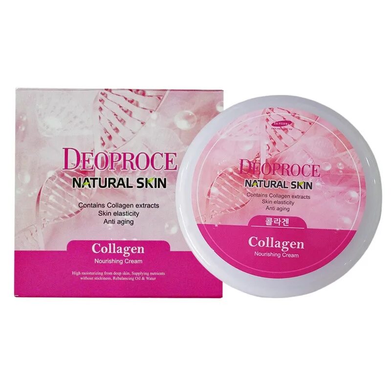 Крем для лица Deoproce natural Skin Collagen Nourishing Cream 100 гр. ДП natural Skin крем Deoproce natural Skin Collagen Nourishing Cream 100g. Natural Skin Collagen Nourishing Cream 100g. Deoproce natural Skin Avocado Nourishing Cream 100g. Купить крем для лица с коллагеном