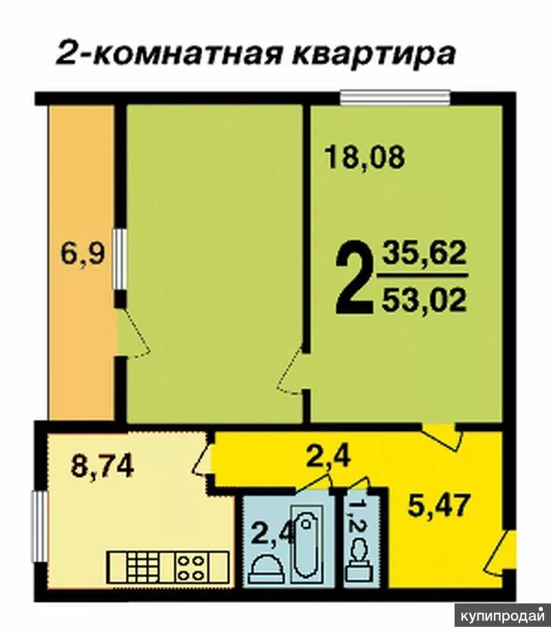 Купить 1-Комнатную Квартиру на 1 Этаже в микрорайоне 7А (Москва) - предложения о