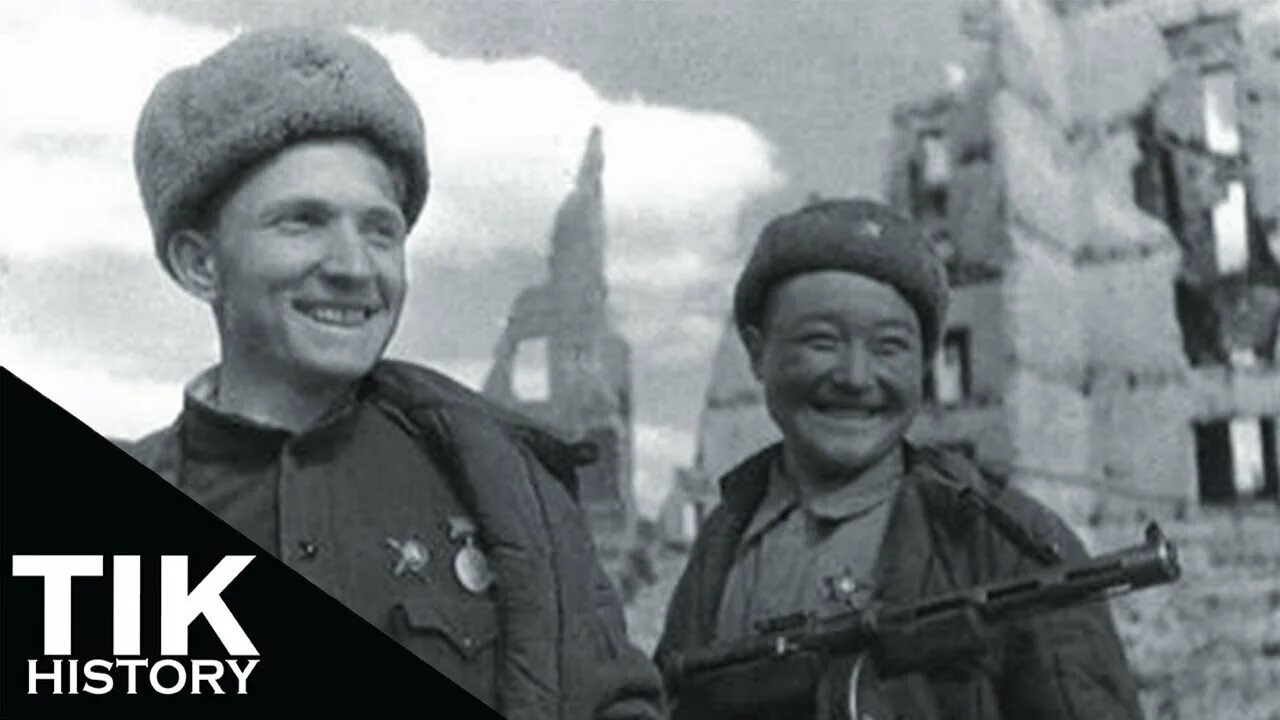 Советские бойцы в сталинграде