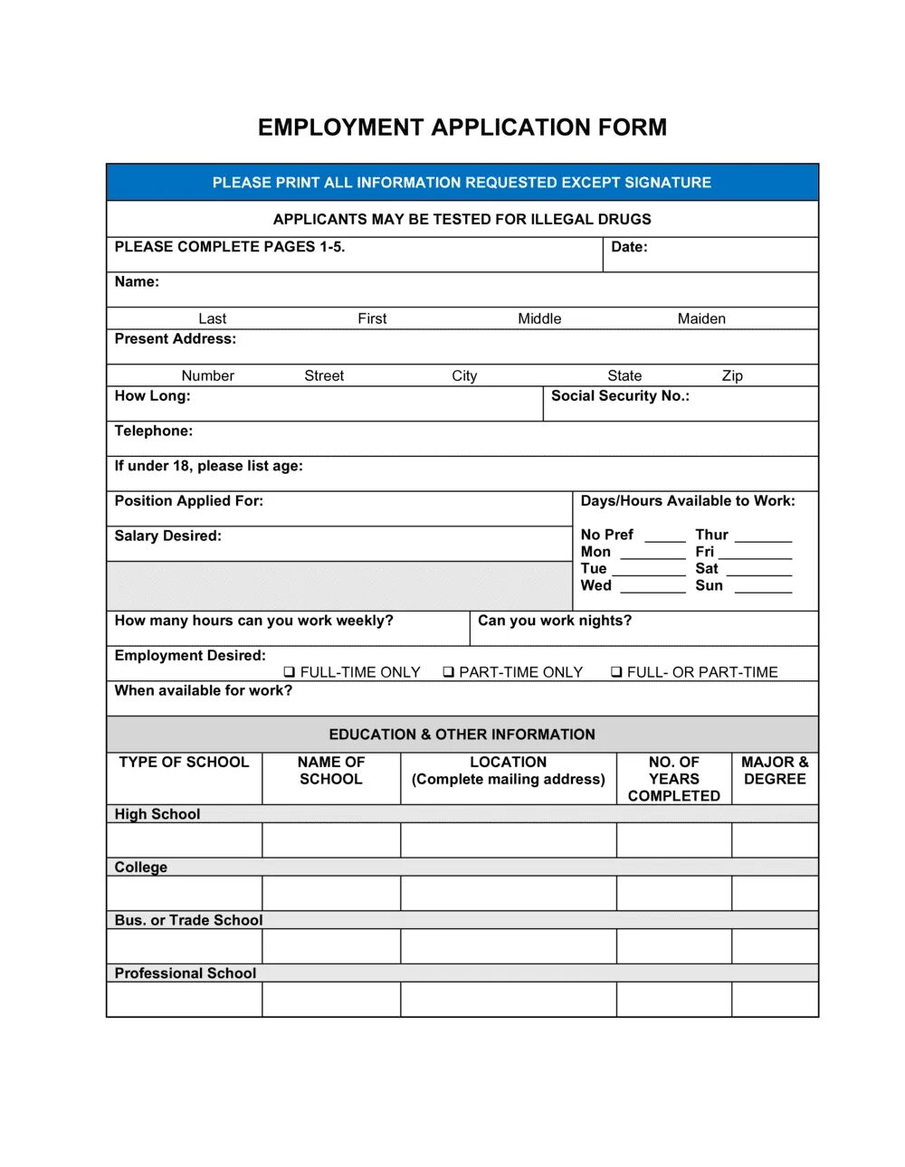 Application format. Application form. application form for employment. sample employment application form. анкета моряка образец заполнения.