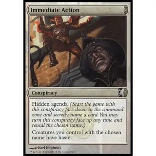 Action immediate