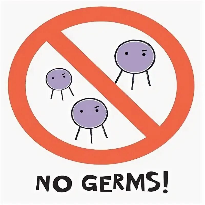 Germs. Kills Germs, viruses, and Moulds. Killing Germs icons.