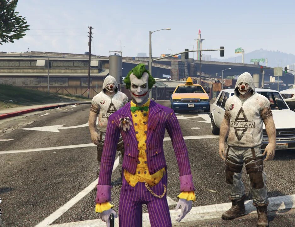 Гта 5 мод на персонажа. Joker GTA 5. Джокер ГТА 5. Joker GTA 5 Mod.